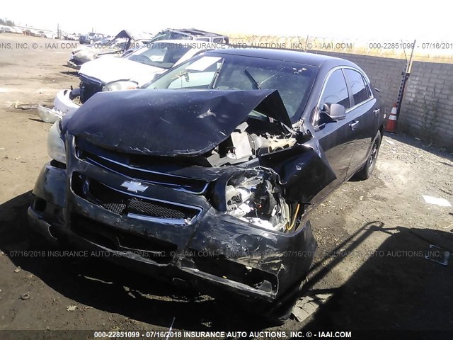 1G1ZG57B98F200707 - 2008 CHEVROLET MALIBU LS შავი ფოტო 2