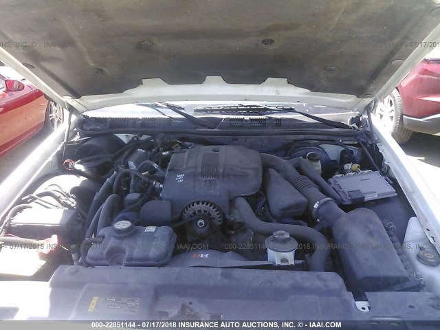 2FAFP74V38X128921 - 2008 FORD CROWN VICTORIA LX/SPORT WHITE photo 10