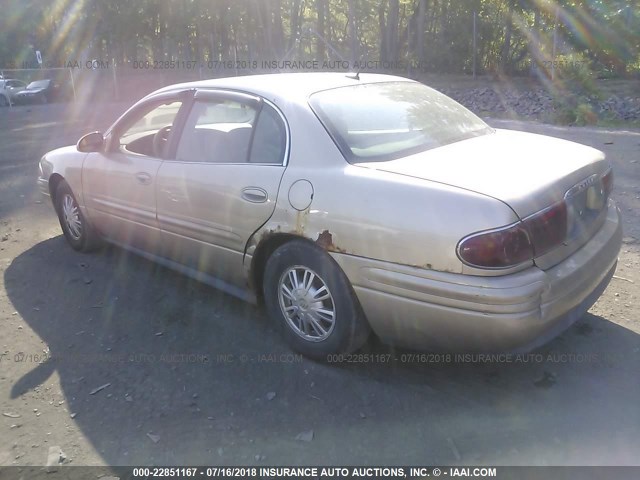 1G4HR54K55U101483 - 2005 BUICK LESABRE LIMITED BEIGE photo 3