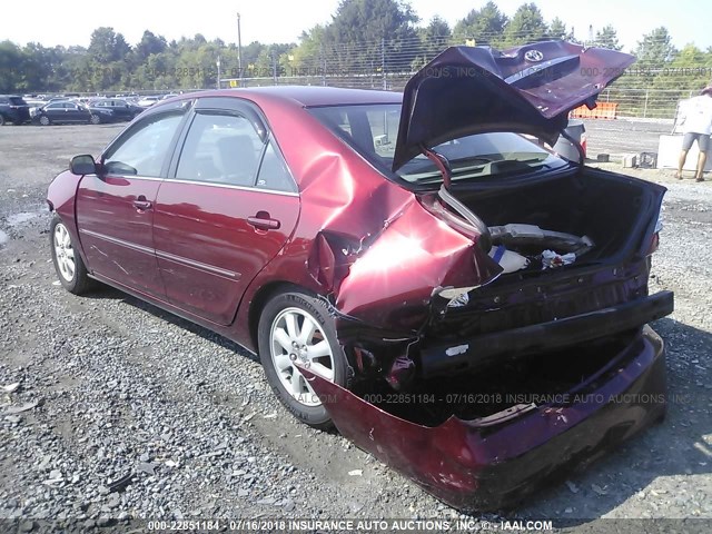 4T1BE30K92U094660 - 2002 TOYOTA CAMRY LE/XLE/SE 栗色 照片 3