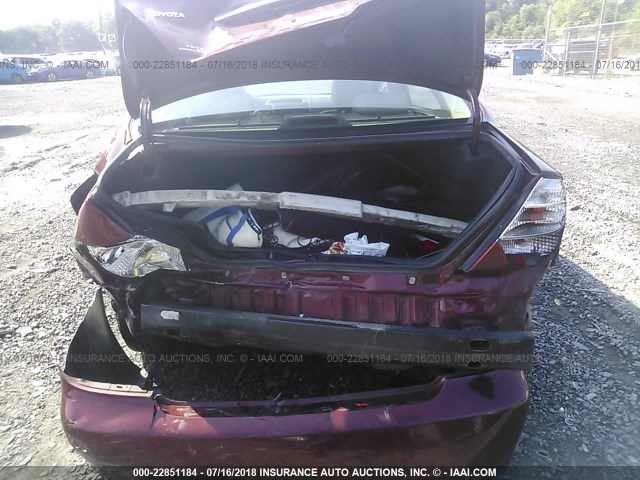 4T1BE30K92U094660 - 2002 TOYOTA CAMRY LE/XLE/SE 栗色 照片 6