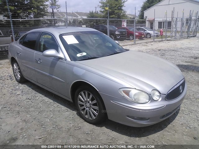 2G4WE587471137740 - 2007 BUICK LACROSSE CXS SILVER photo 1
