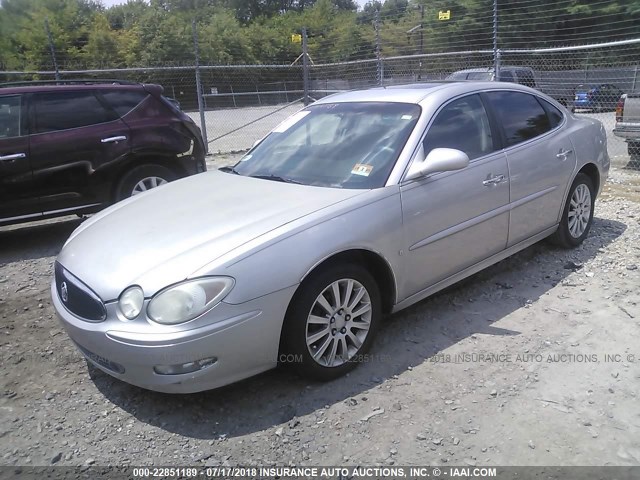 2G4WE587471137740 - 2007 BUICK LACROSSE CXS SILVER photo 2