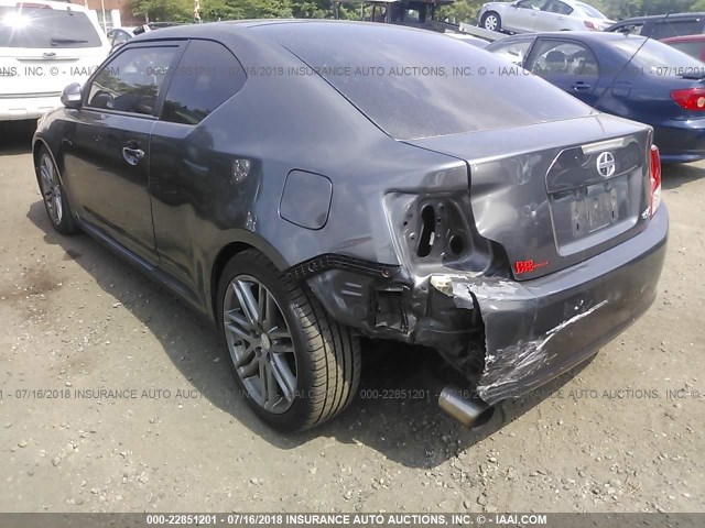 JTKJF5C70B3000289 - 2011 TOYOTA SCION TC 灰色 照片 3