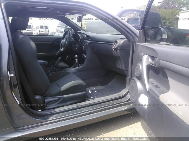 JTKJF5C70B3000289 - 2011 TOYOTA SCION TC 灰色 照片 5