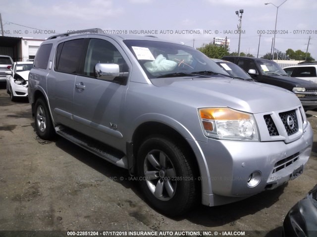 5N1BA08D19N605895 - 2009 NISSAN ARMADA SE/LE SILVER photo 1