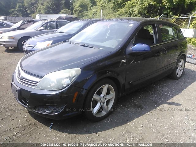 W08AT671285098744 - 2008 SATURN ASTRA XR BLACK photo 2