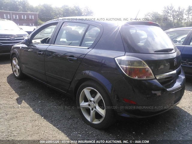 W08AT671285098744 - 2008 SATURN ASTRA XR BLACK photo 3