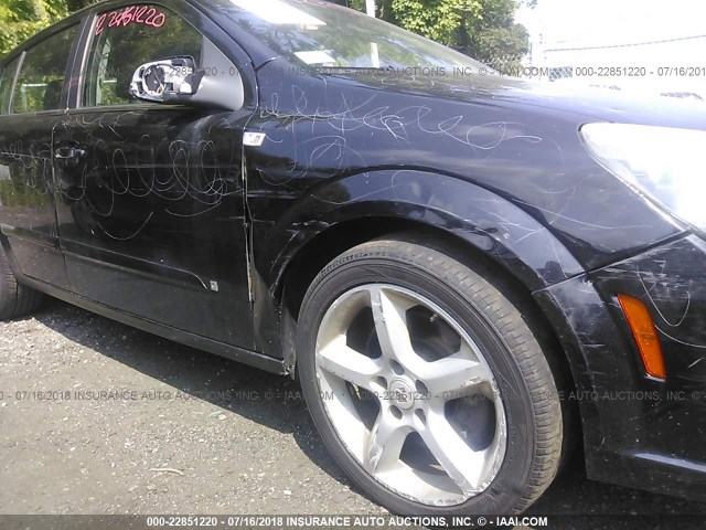 W08AT671285098744 - 2008 SATURN ASTRA XR BLACK photo 6