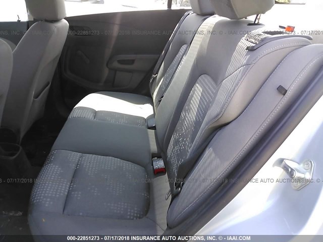 1G1JB5SH9H4125381 - 2017 CHEVROLET SONIC LS 银色 照片 8