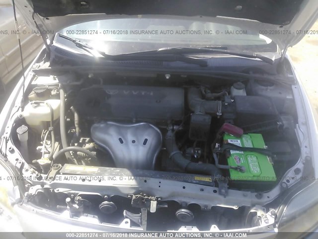 JTKDE177970212037 - 2007 TOYOTA SCION TC 银色 照片 10