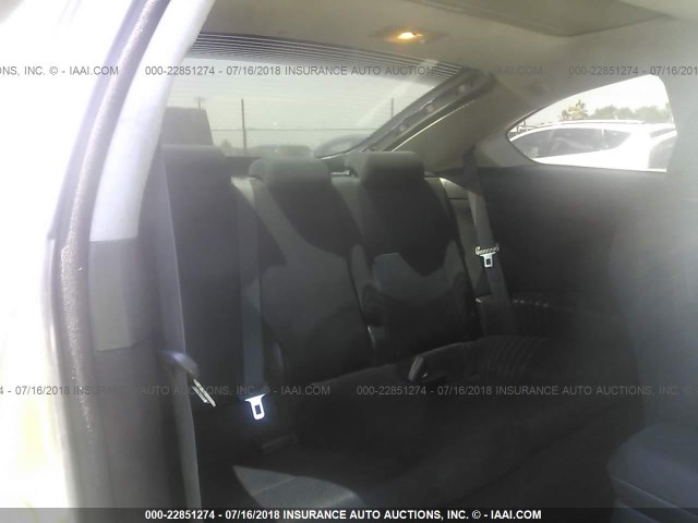 JTKDE177970212037 - 2007 TOYOTA SCION TC 银色 照片 8