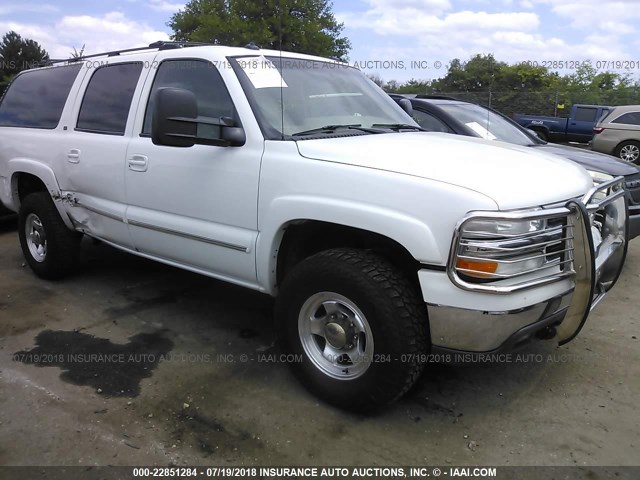 3GNGK26G83G211172 - 2003 CHEVROLET SUBURBAN K2500 WHITE photo 1