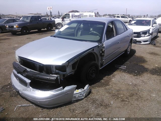 2G4WY55J921175240 - 2002 BUICK CENTURY LIMITED GRAY photo 2