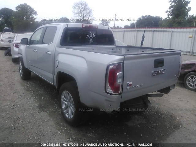 1GTG5DE34G1363349 - 2016 GMC CANYON SLT SILVER photo 3