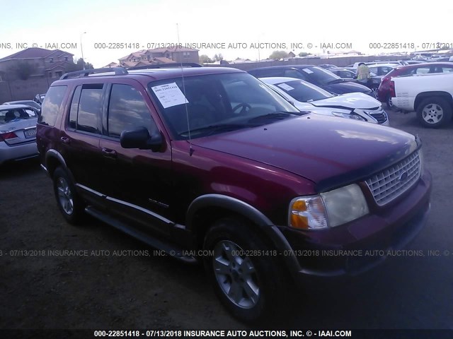 1FMZU64K54UB83996 - 2004 FORD EXPLORER EDDIE BAUER RED photo 1