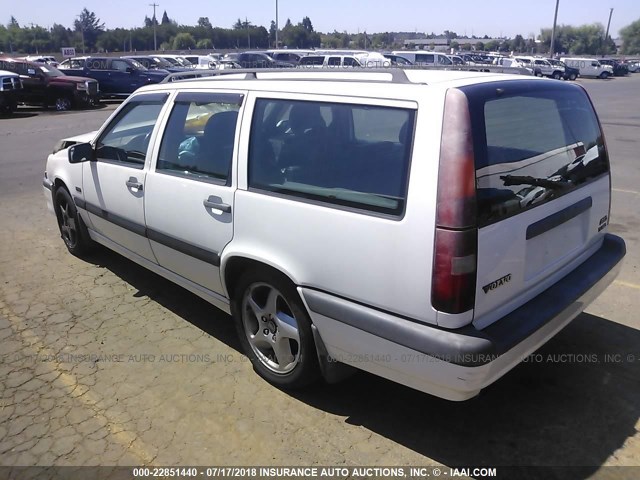 YV1LW5715S2146791 - 1995 VOLVO 850 WHITE photo 3