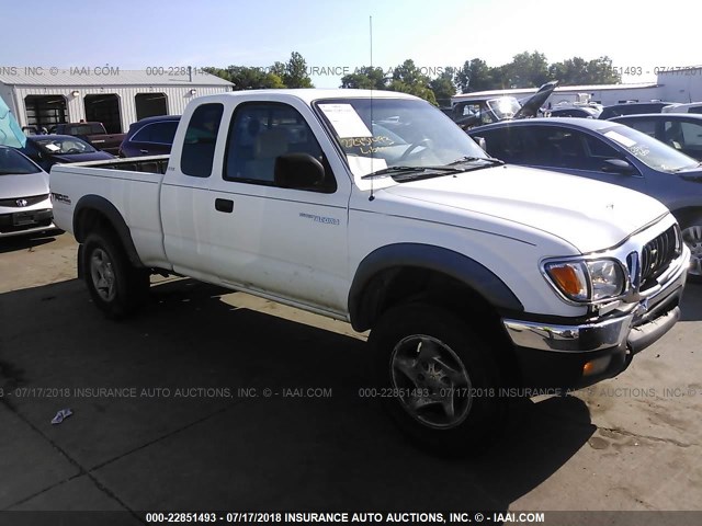 5TESN92N31Z785980 - 2001 TOYOTA TACOMA XTRACAB PRERUNNER 白色 照片 1