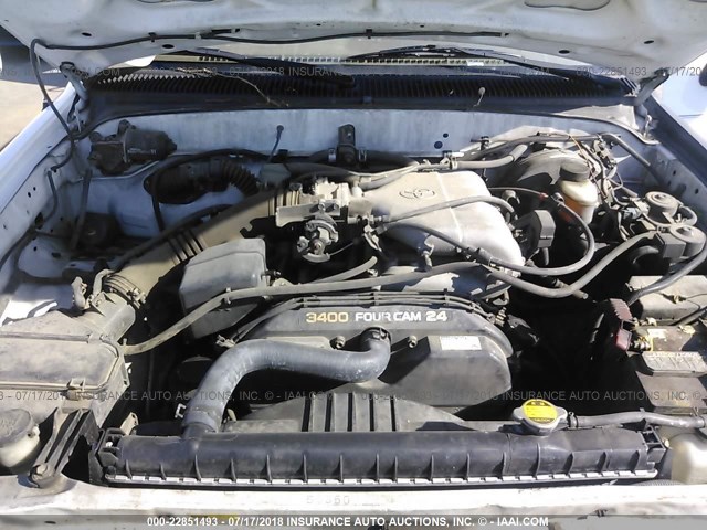5TESN92N31Z785980 - 2001 TOYOTA TACOMA XTRACAB PRERUNNER 白色 照片 10