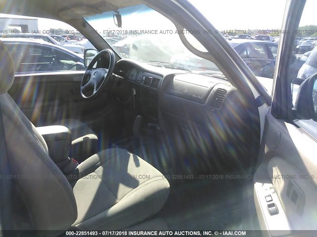 5TESN92N31Z785980 - 2001 TOYOTA TACOMA XTRACAB PRERUNNER 白色 照片 5