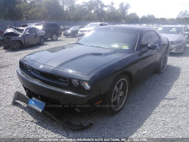 2B3LJ74W69H527424 - 2009 DODGE CHALLENGER SRT-8 黑色 照片 2