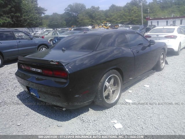 2B3LJ74W69H527424 - 2009 DODGE CHALLENGER SRT-8 黑色 照片 4