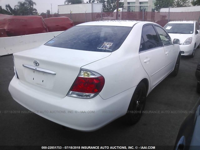 4T1BE32K55U029029 - 2005 TOYOTA CAMRY LE/XLE/SE 白色 照片 4