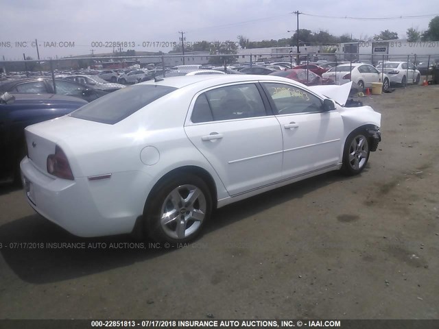 1G1ZC5EB5AF207691 - 2010 CHEVROLET MALIBU 1LT 白色 照片 4