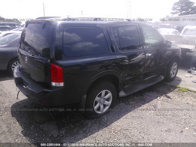 5N1AA0ND3CN614654 - 2012 NISSAN ARMADA SV/SL/PLATINUM BLACK photo 4