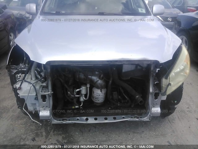 JTMBK31V375034283 - 2007 TOYOTA RAV4 LIMITED SILVER photo 6