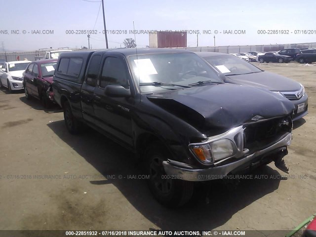 5TEVL52N34Z436253 - 2004 TOYOTA TACOMA XTRACAB BLACK photo 1