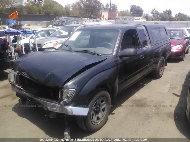 5TEVL52N34Z436253 - 2004 TOYOTA TACOMA XTRACAB BLACK photo 2