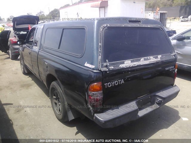 5TEVL52N34Z436253 - 2004 TOYOTA TACOMA XTRACAB BLACK photo 3