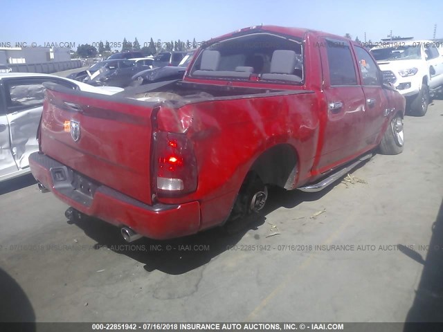 1C6RR6KT8DS510248 - 2013 RAM 1500 ST RED photo 4