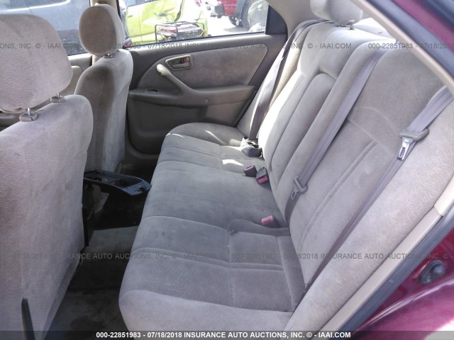 4T1BG22K8VU041941 - 1997 TOYOTA CAMRY CE/LE/XLE 红色 照片 8