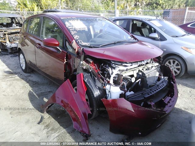 3N1CE2CP5GL400977 - 2016 NISSAN VERSA NOTE S/S PLUS/SV/SL/SR RED photo 6