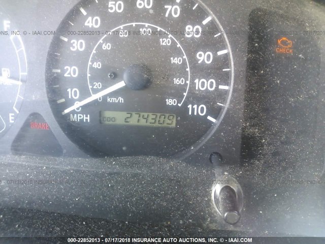 2T1BR12E0YC363042 - 2000 TOYOTA COROLLA VE/CE/LE RED photo 7