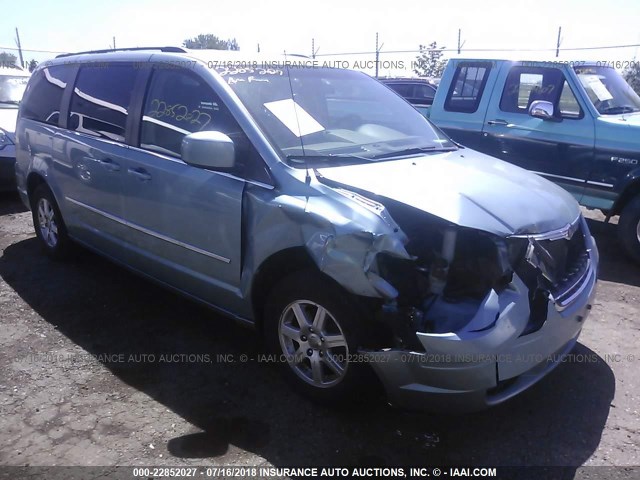2A8HR54189R589562 - 2009 CHRYSLER TOWN & COUNTRY TOURING BLUE photo 1