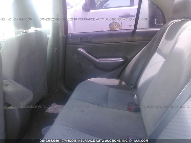 1HGES16305L002121 - 2005 HONDA CIVIC DX VP Qırmızı foto 8