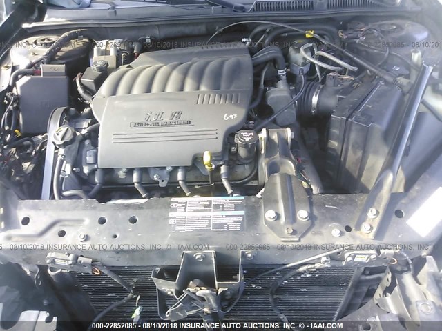 2G1WD58C079284166 - 2007 CHEVROLET IMPALA SUPER SPORT BLACK photo 10