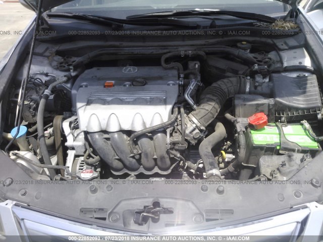 JH4CU2F6XCC031072 - 2012 ACURA TSX TECH SILVER photo 10
