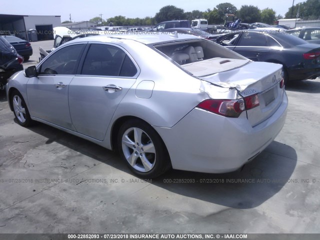 JH4CU2F6XCC031072 - 2012 ACURA TSX TECH SILVER photo 3