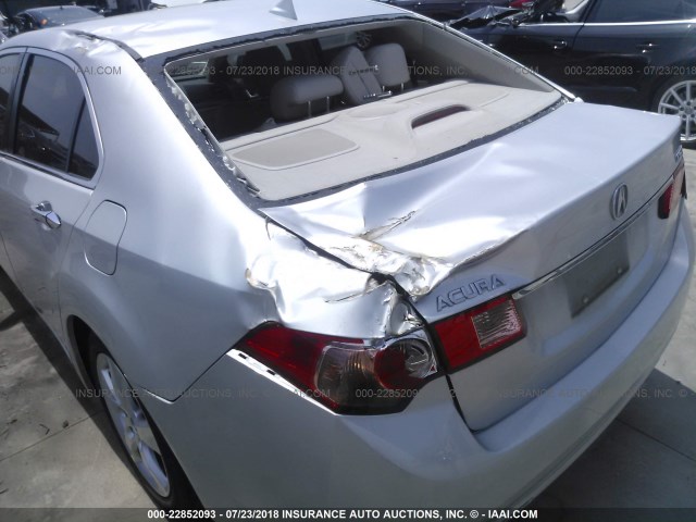 JH4CU2F6XCC031072 - 2012 ACURA TSX TECH SILVER photo 6