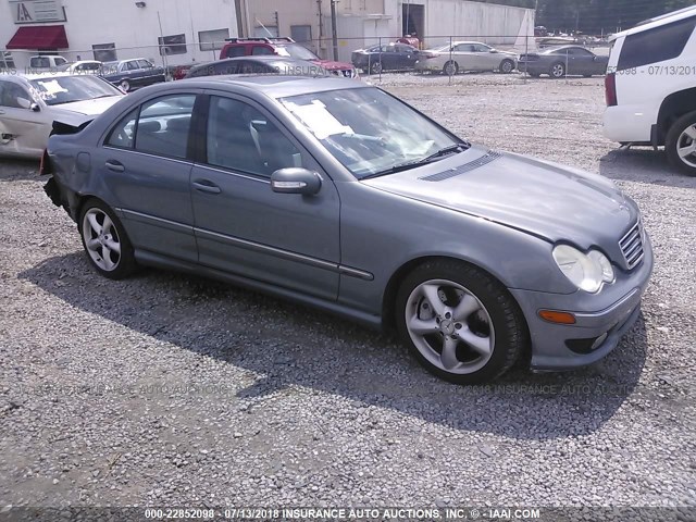 WDBRF52H66A899521 - 2006 MERCEDES-BENZ C GENERATION 2006 230 Açıq mavi foto 1