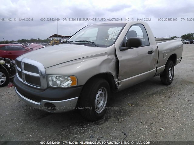 1D7HA16K15J602394 - 2005 DODGE RAM 1500 ST GOLD photo 2