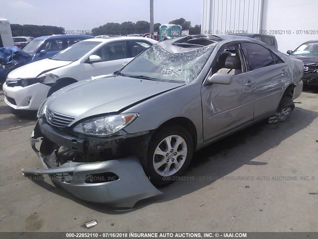4T1BF32K65U618054 - 2005 TOYOTA CAMRY LE/XLE/SE Dəniz mavisi foto 2