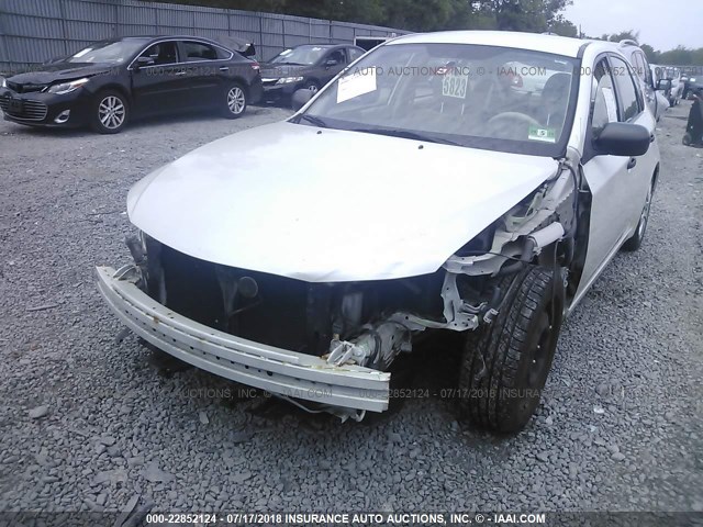 JF1GH61608G837448 - 2008 SUBARU IMPREZA 2.5I WHITE photo 6