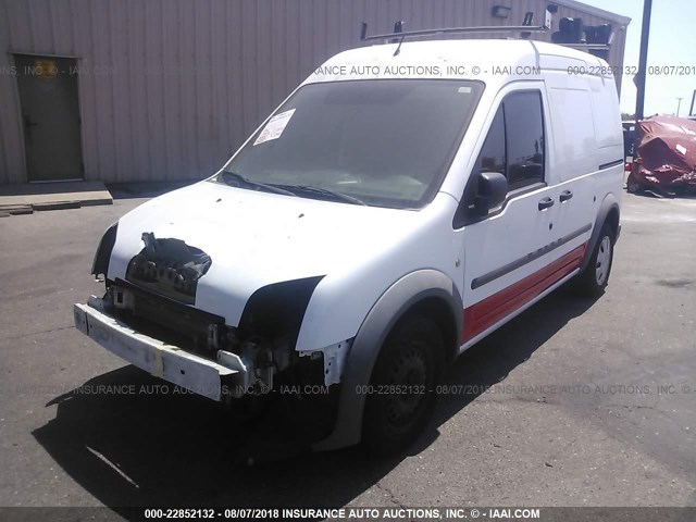 NM0LS7AN0DT147088 - 2013 FORD TRANSIT CONNECT XL WHITE photo 2