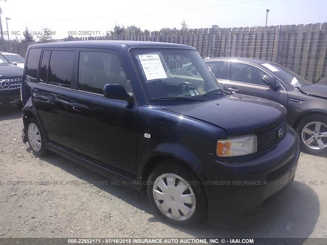 JTLKT334264063350 - 2006 TOYOTA SCION XB Dunkelblau Foto 1
