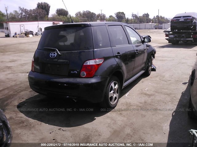 JTKKT624165014349 - 2006 TOYOTA SCION XA შავი ფოტო 4